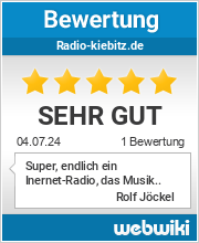 Bewertungen zu radio-kiebitz.de