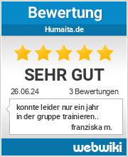 Bewertungen zu humaita.de