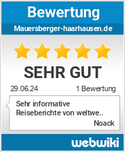 Bewertungen zu mauersberger-haarhausen.de