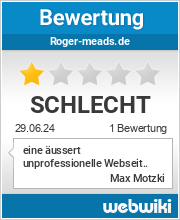 Bewertungen zu roger-meads.de