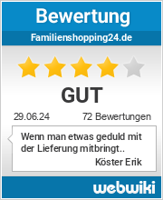 Bewertungen zu familienshopping24.de