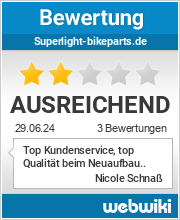 Bewertungen zu superlight-bikeparts.de