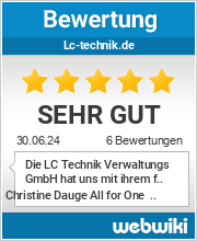 Bewertungen zu lc-technik.de