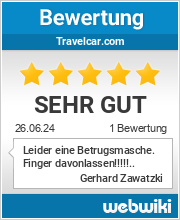 Bewertungen zu travelcar.com