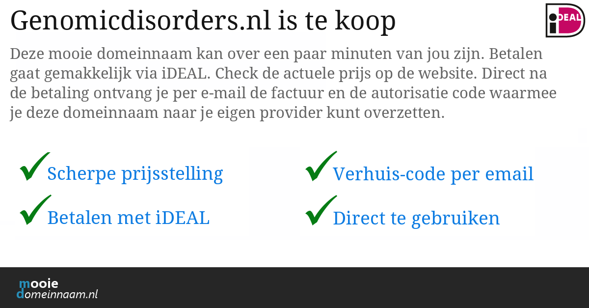 (c) Genomicdisorders.nl