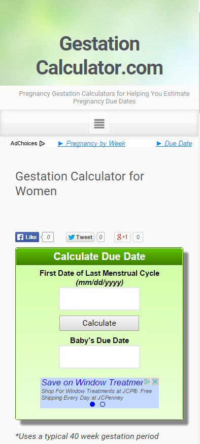 (c) Gestationcalculator.com