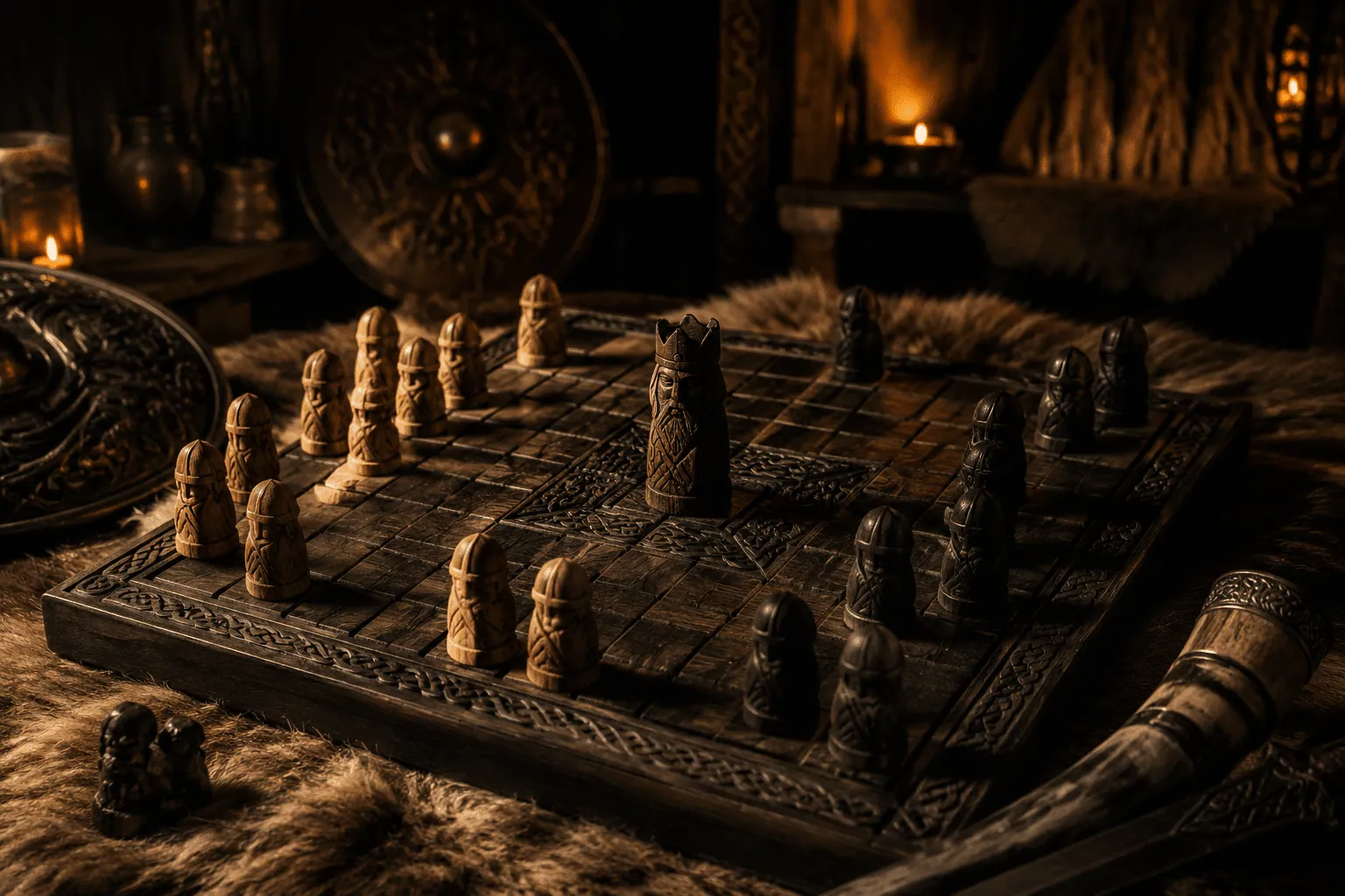 Hnefatafl: Die asymmetrischen, strategischen Meisterwerke der Wikingerzeit
